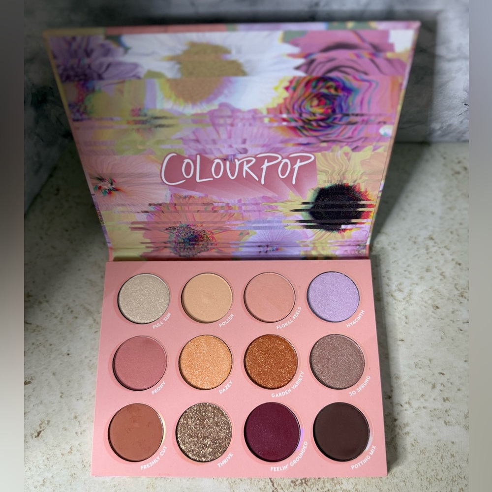 ColourPop Heavy Petal Pressed Powder Palette